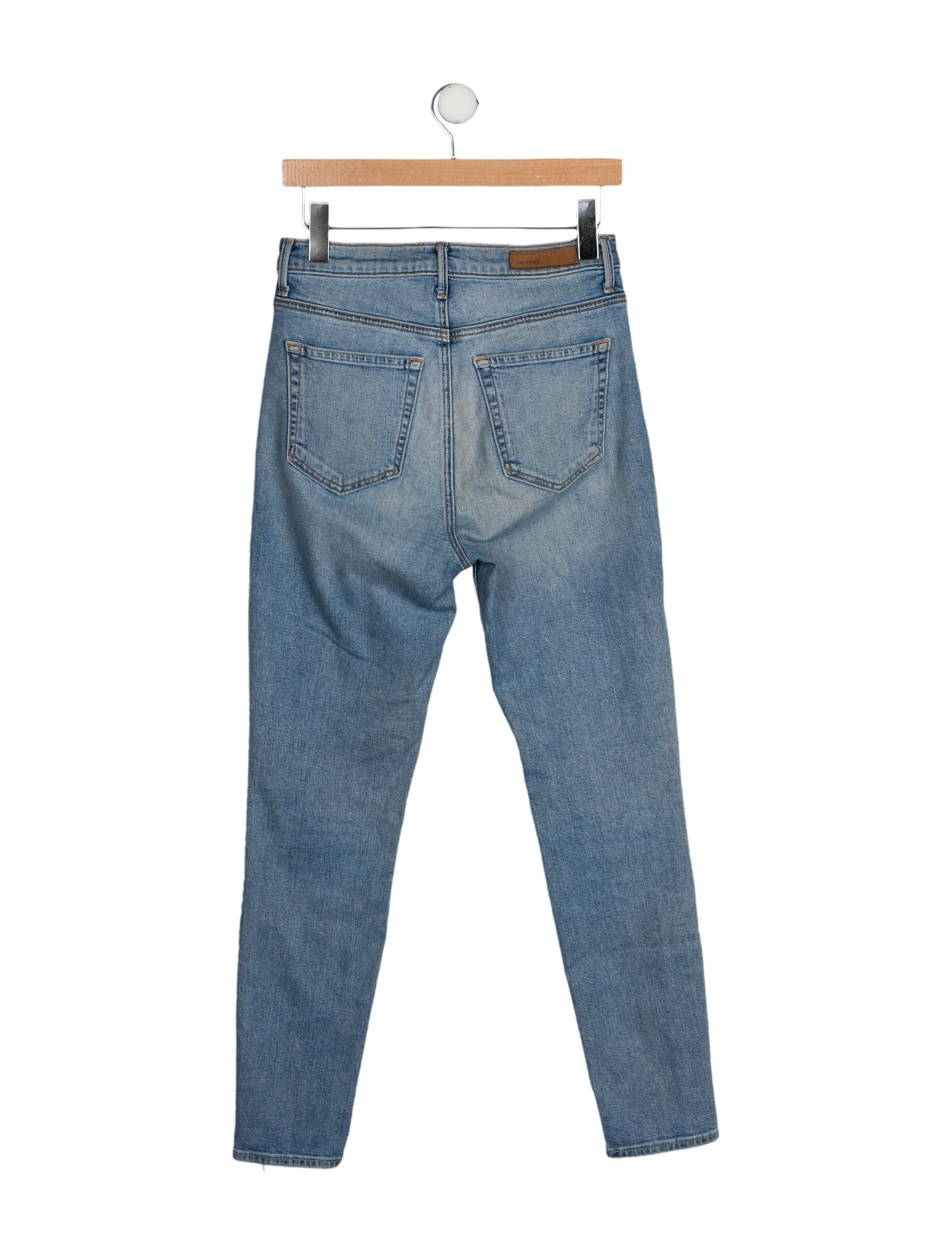 GRLFRND Mid-Rise Skinny Leg Jeans